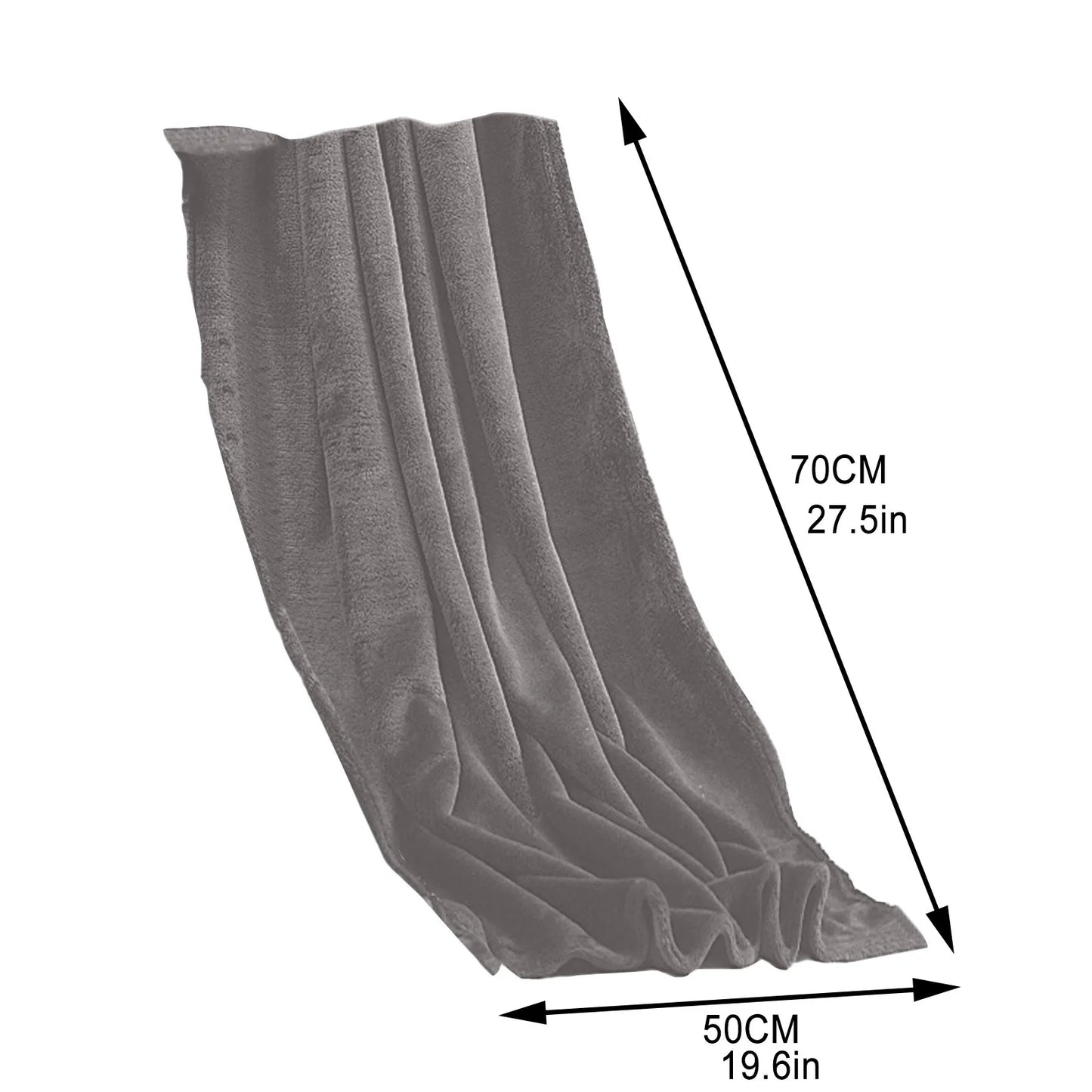 Plain Flannel Coral Blanket Small Fleece Sheet Super Warm Solid Micro Plush Fleece Blanket Throw Rug Sofa Bedding Supplies Pi-Mart