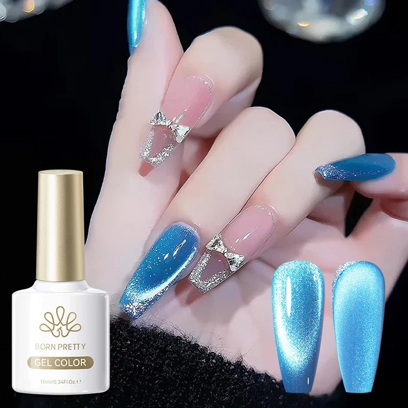 BORN PRETTY 117 Colors Cat Magnetic Gel Nail Polish 10ml Full Coverage Varnish Semi Permanent Super Gorgeous Nails Manicure Tri Light Beauty