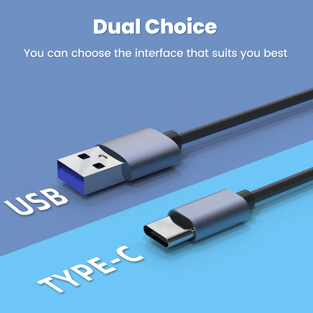 Elough 6 in 1 Card Reader SD TF XD CF M2 Memory Card Readers USB Adapter Type C High Speed Data Transfer Cardreader For Laptop Pi-Mart