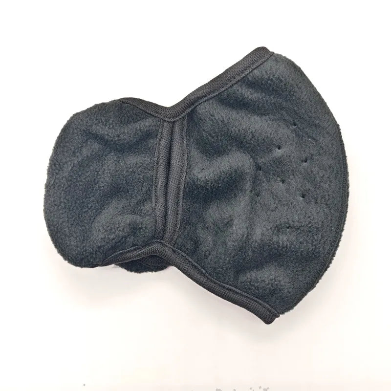 2-in-1 Earmuff Face Mask, Winter Ear Warmer for Women Men, Breathable Face Cover for Outdoor Walking Cycling Skiing Pi-Mart