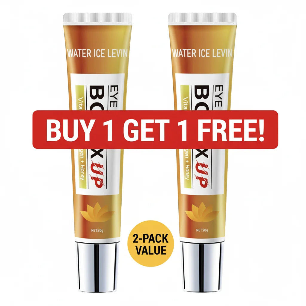 Eye Cream with Vitamin C & Collagen for Dark Circles, Moisturizing & Brightening, 20g Buy 1 Get 1 Free, Fast Shipping Pi-Mart