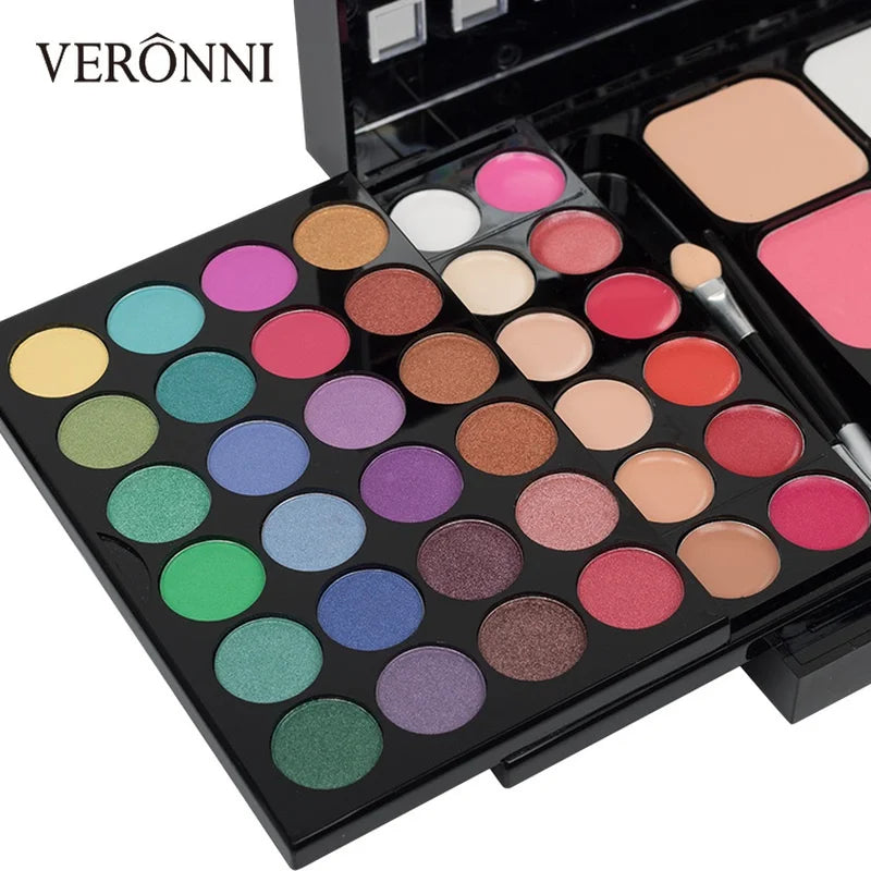 40/74/78 Colors Glitter Eyeshadow Palette Matte Waterproof Long Lasting Pressed Powder Cosmetics Kit  Fashion Women MakeUp Tools LadyShow.Store