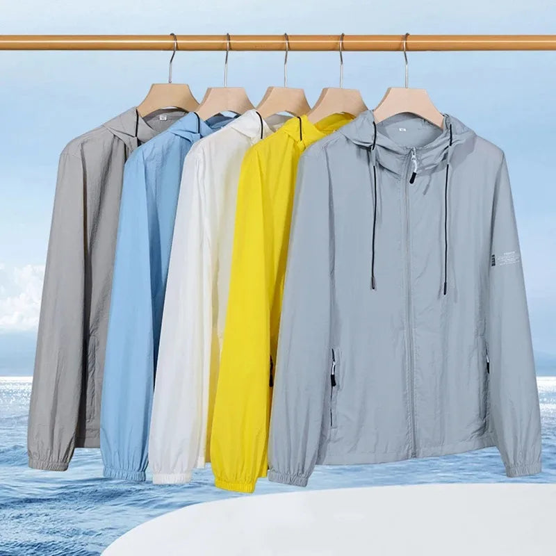 Fashionable and trendy new hot selling sun protection clothing, lightweight and breathable, couple's cold and super strong UV pr LadyShow.Store