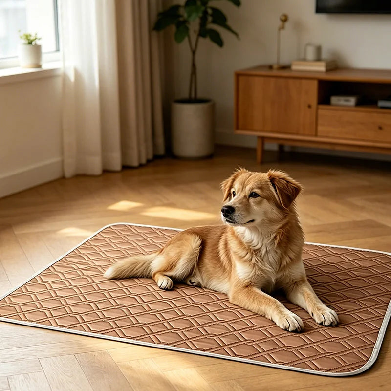 KEMORELA Dog Cat Summer Cooling Pad Mat Washable Puppy Big Dog Ice Gel Bed Mattress Cool Mascotas Cushion Blanket Pet supplies Pi-Mart