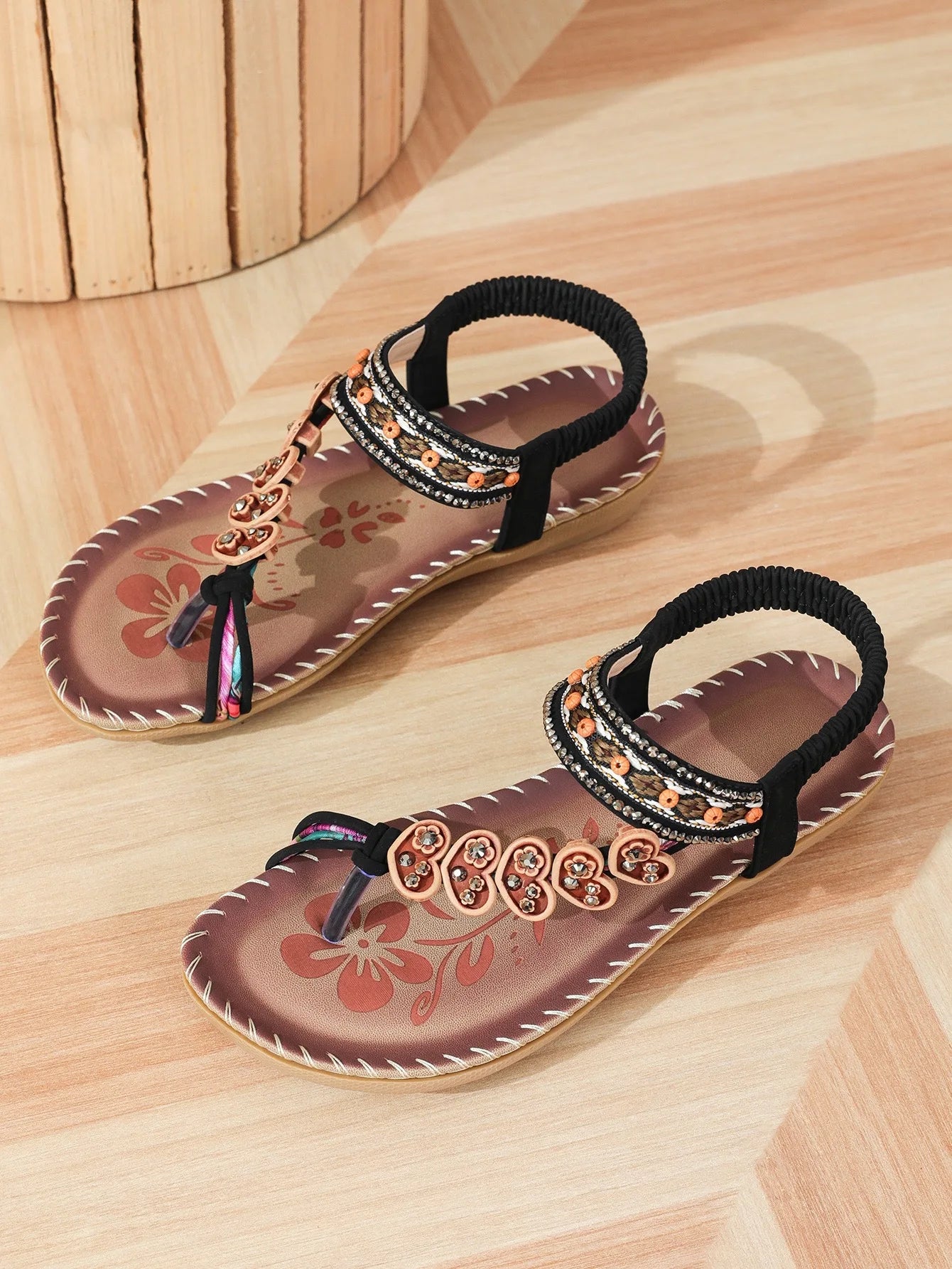 Women's Sandals Bohemian Sandals Outdoor Soft Sole Beach Sandals Platform Lightweight Women Casual Shoes Flat Plus Size Sandal LadyShow.Store