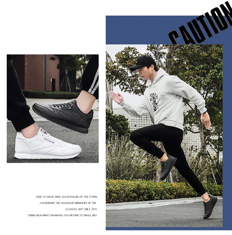 Mens Fashion Casual Shoes Brand Design Comfort Outdoor Anti-slip Comfortable Sports Sneakers Vulcanized Running Shoes for Men Pi-Mart