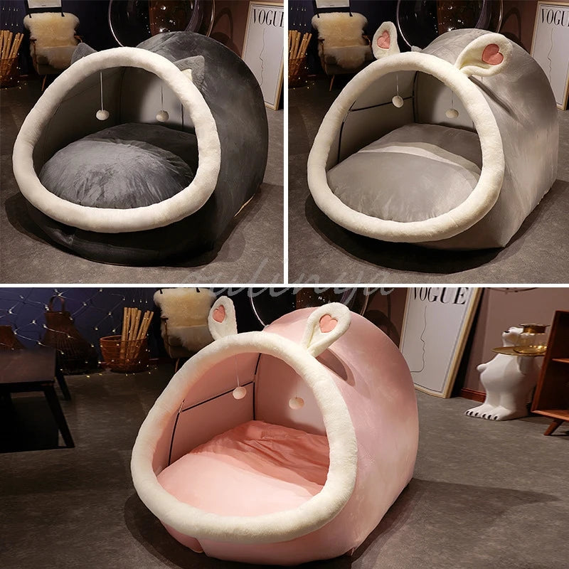 Cute Oversized Adult Child Plush Tent Cozy House Lazy Person Sofa On The Ground Cat's Nest Christmas Cushions Sitting Cushion Pi-Mart