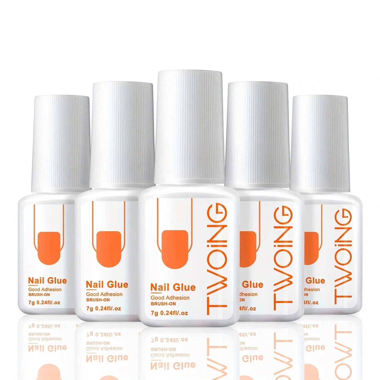 5pcs/2pcs 7g Super Strong Nail Glue For False Nail Tips, Acrylic Nails,Press OnNails,Fake Nails Art Decoration Lasting Adhesion Tri Light Beauty