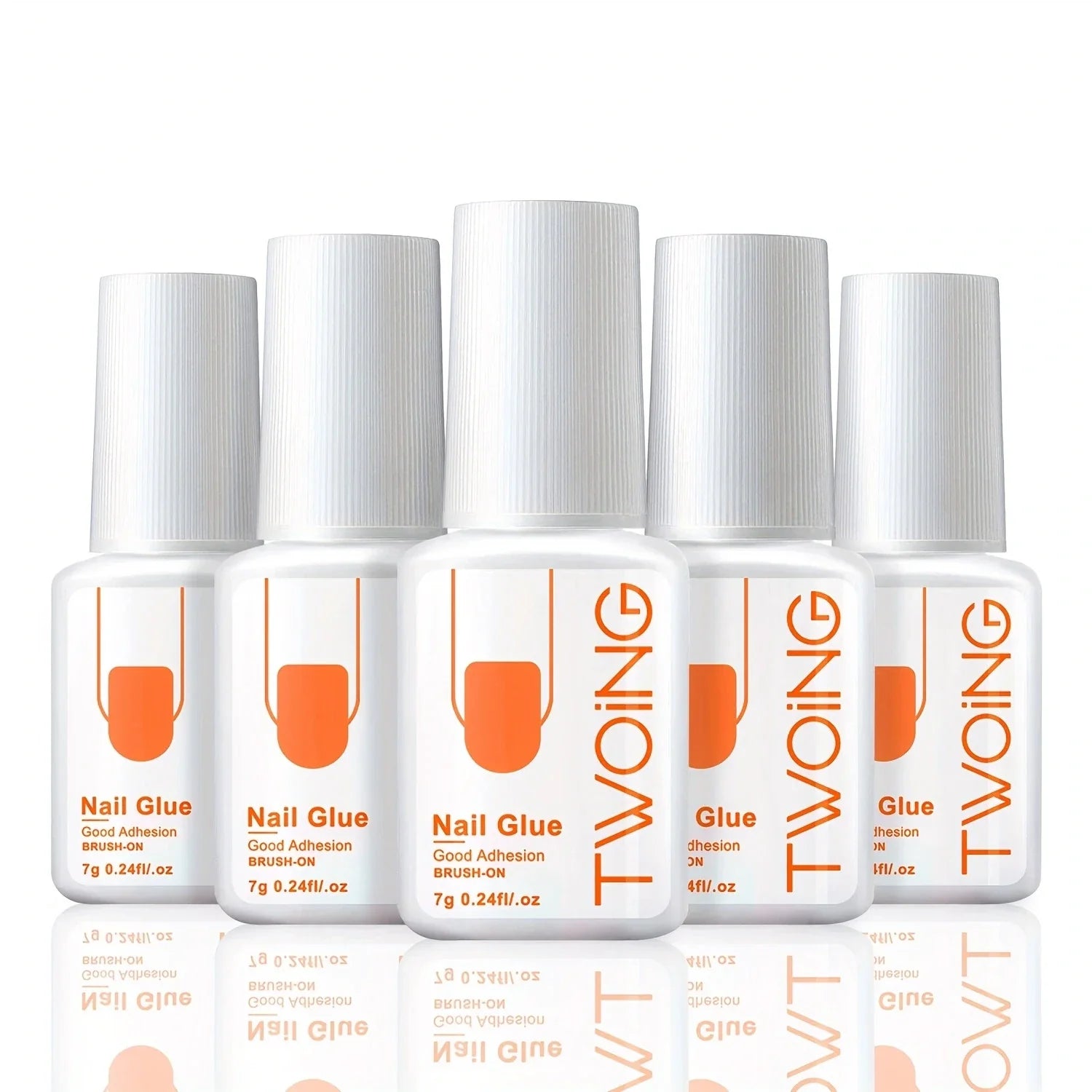 5pcs/2pcs 7g Super Strong Nail Glue For False Nail Tips, Acrylic Nails,Press OnNails,Fake Nails Art Decoration Lasting Adhesion Tri Light Beauty