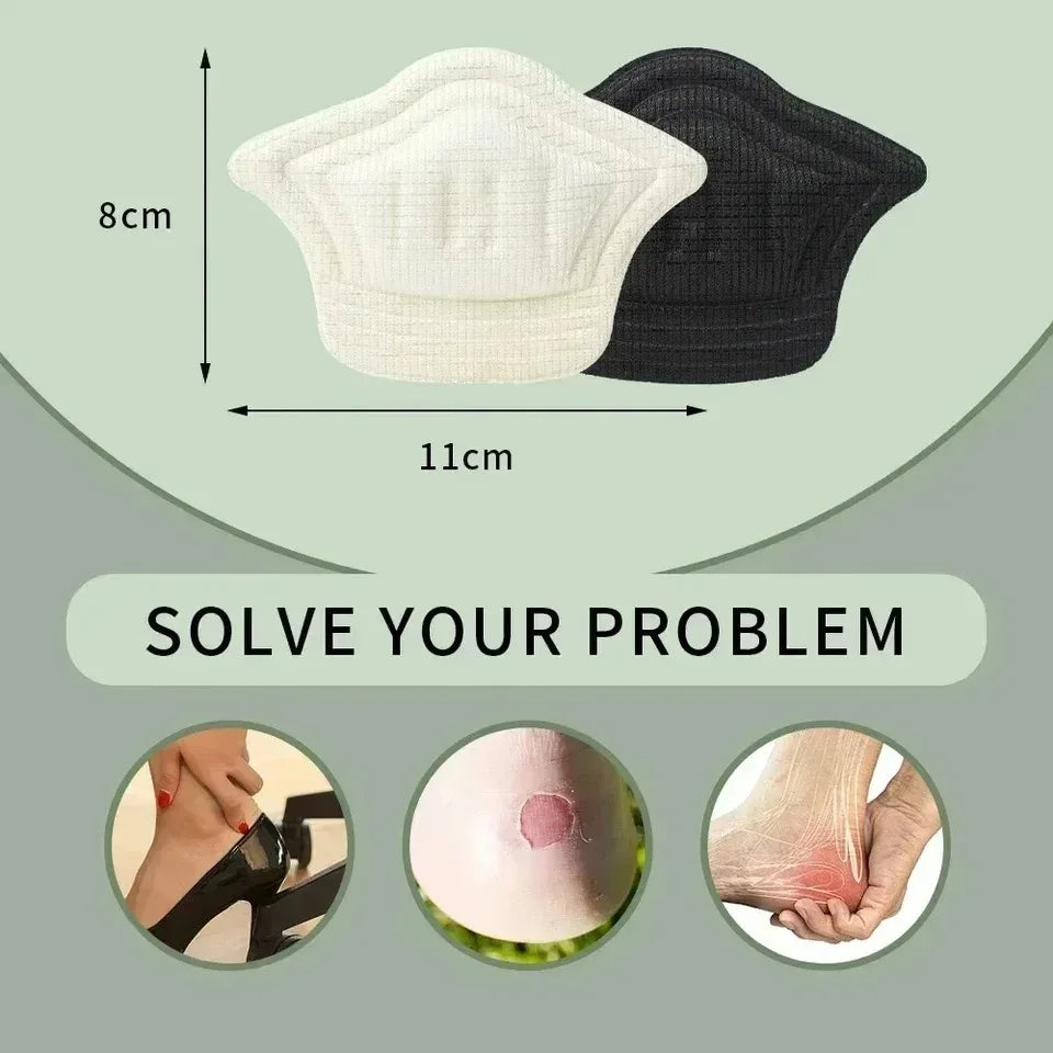 Heel Patch Insole for Summer Womens High Heels With a Larger Or Smaller Heel Pad to Prevent Heel Loss Half Size Pad LadyShow.Store