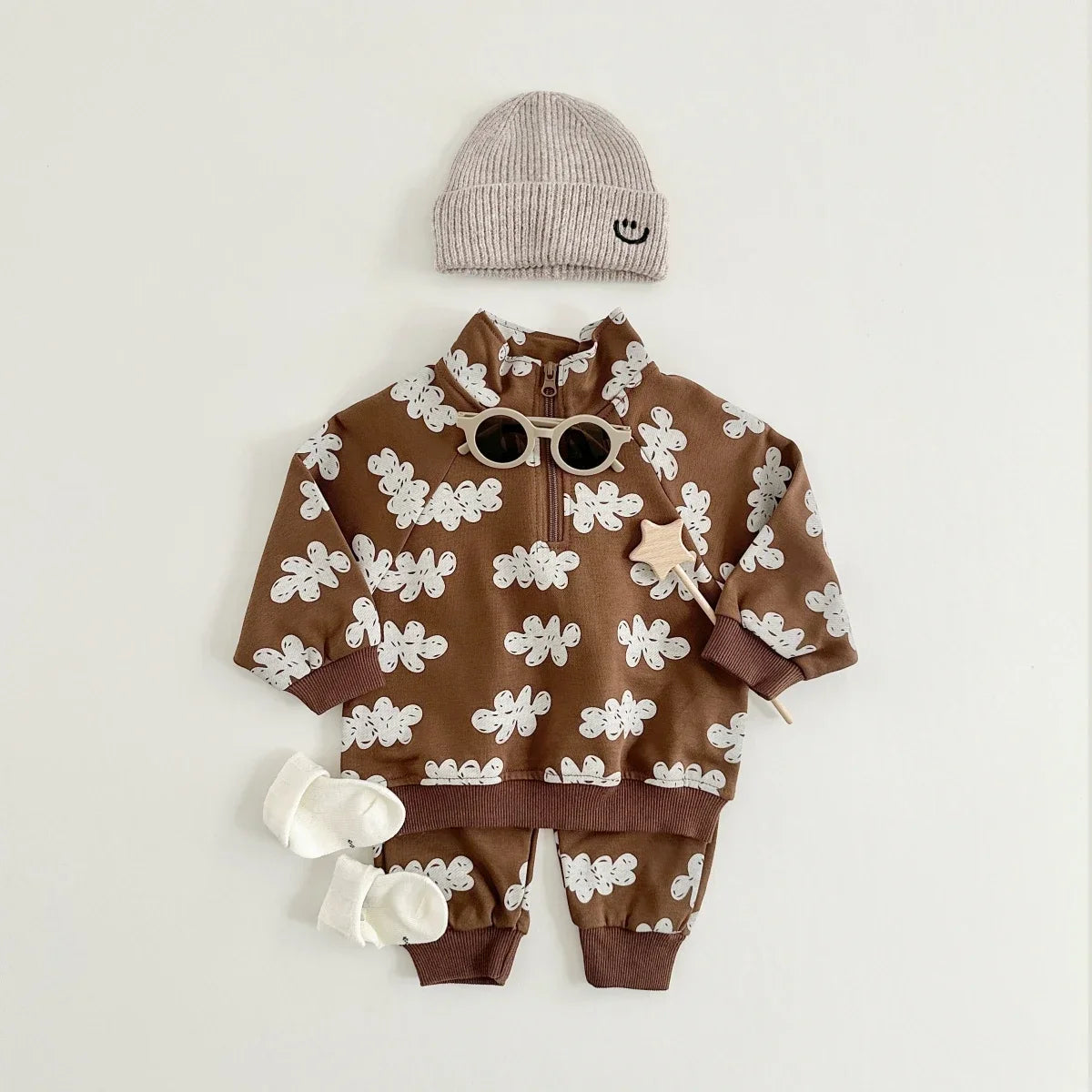 New Autumn Baby Clothes Sets Boys Girls Sweatshirts Long Sleeve Pullover + Sweatpants Suit Kids Outfit 2Pcs  Children Clothes LadyShow.Store