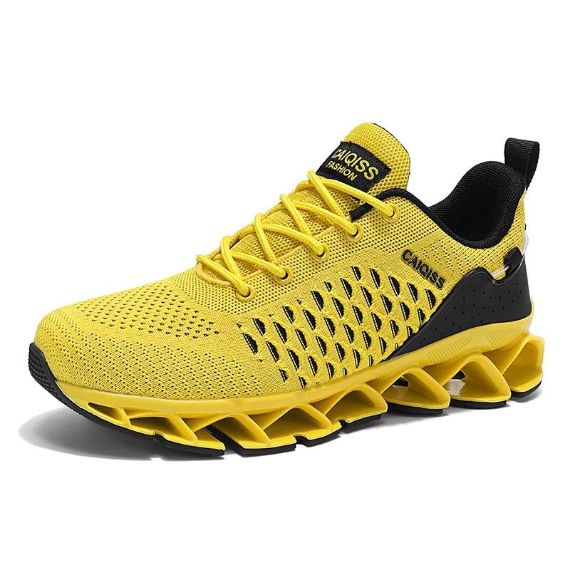 Casual Sneakers Mens Shock-absorb Running Shoes Lightweight Breathable Sports Shoes for Men 2026 New Trendy Gym Trainers for Man Pi-Mart