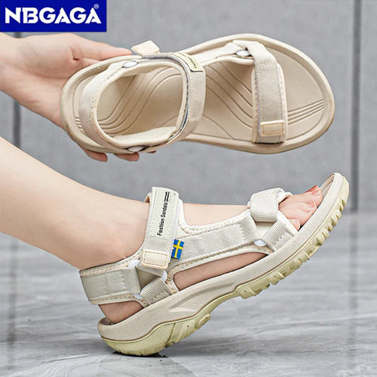 Classic Summer Flat Women's Sandals Simple Beach Sandals Outdoor Casual Sport Sandals Shoes LadyShow.Store