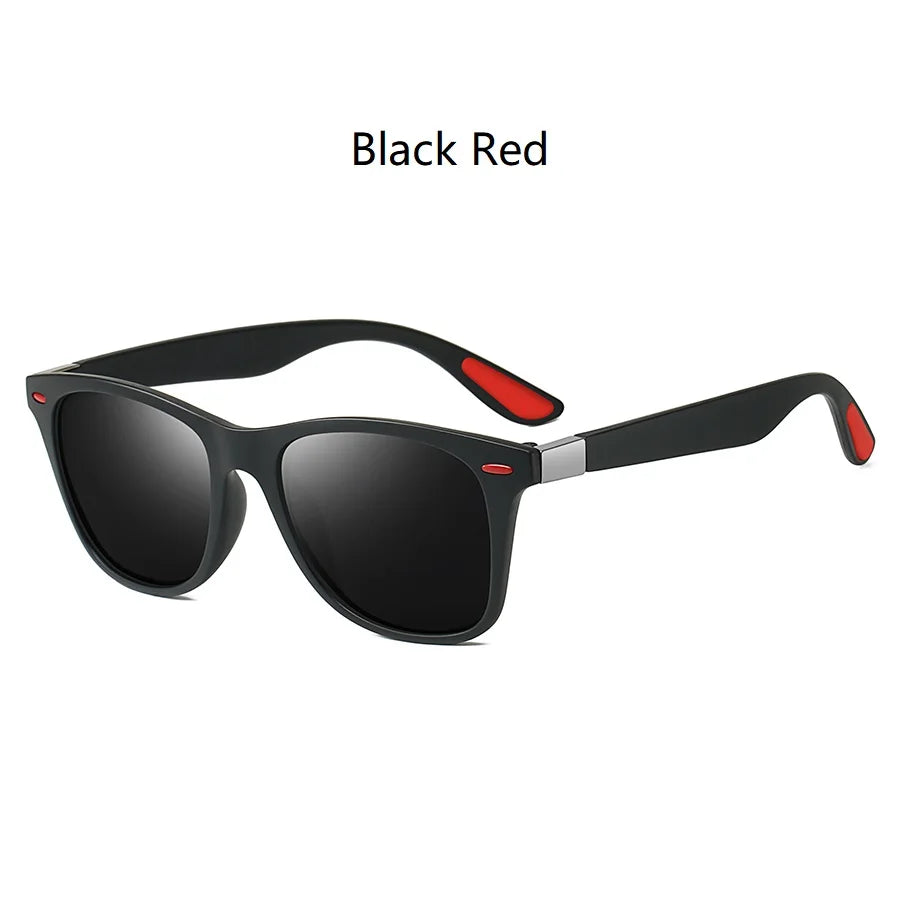 1-2-3PCS Fashion Vintage Square Unisex Driving Fishing Sunglasses Men Women Luxury Brand Designer Sun Glasses Anti-Glare Eyewear Pi-Mart