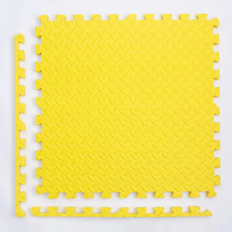 4~20Pcs Puzzle Fitness Mat, Eva Interlocking Foam Floor Tiles for Home Gym, Home Gym Equipment Mat, Non-Slip Floor Mat for Kids Pi-Mart