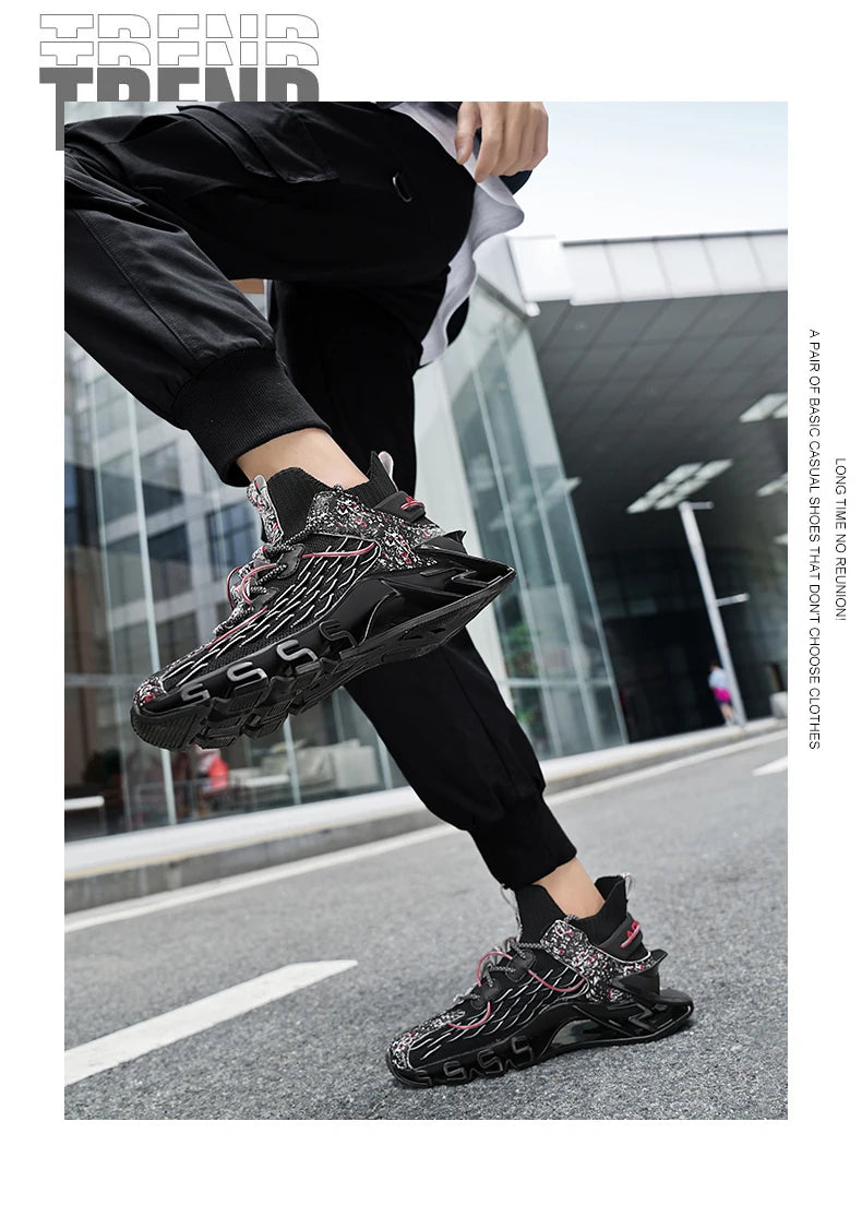 Shoes men Sneakers Male casual Mens Shoes tenis Luxury shoes Trainer Race Breathable Shoes fashion loafers running Shoes for men Pi-Mart