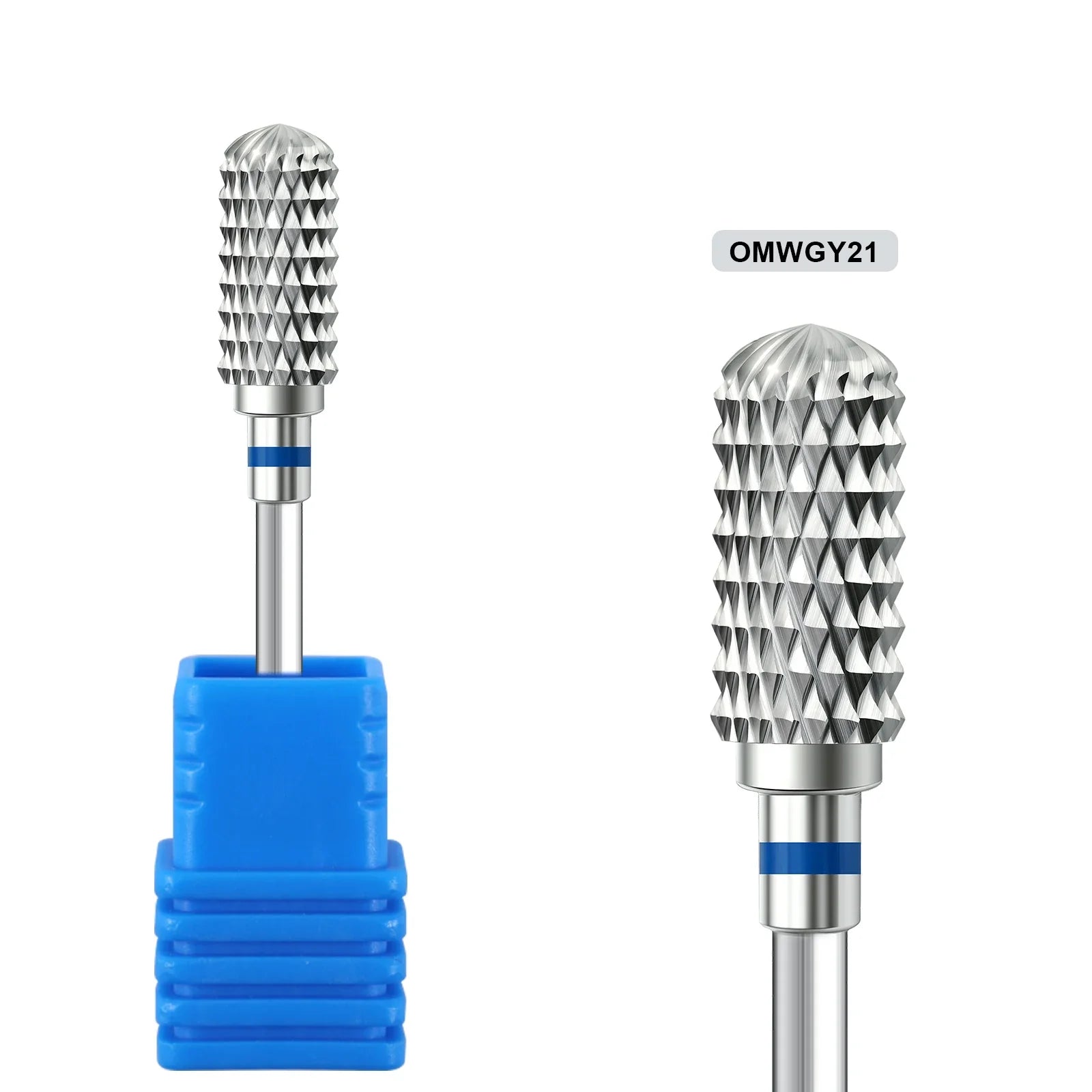 1pcs Tungsten Steel Nail Cuticle Drill Bits Carbide Rotate Electric Ceramic Milling Cutter For Manicure Gel Polish Remover Tri Light Beauty