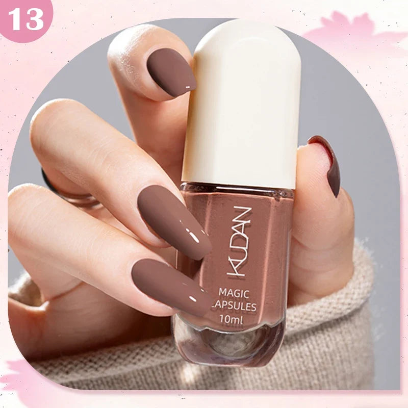 10ml Water-Based Peel Off Nail Polish 40 Colors Long Lasting Quick Drying No Need of Lamp to Cure Nail Supplies Manicure Nails Tri Light Beauty
