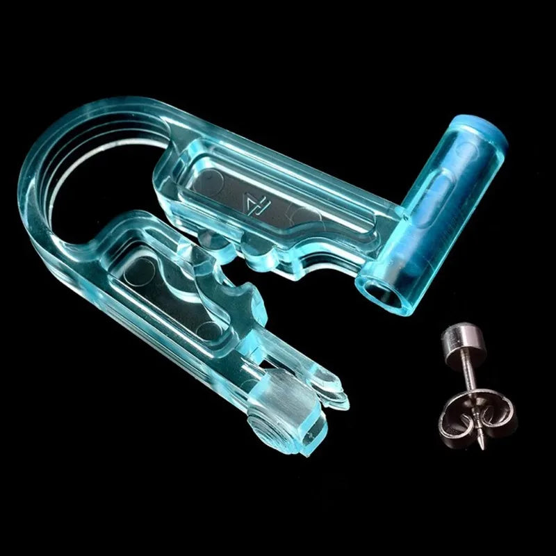 1-4Pcs Disposable Safe Painless Ear Piercing Tool, Healthy Sterile Punctur Kit Earring Studs Nose Rings Piercing Gun Set Pi-Mart