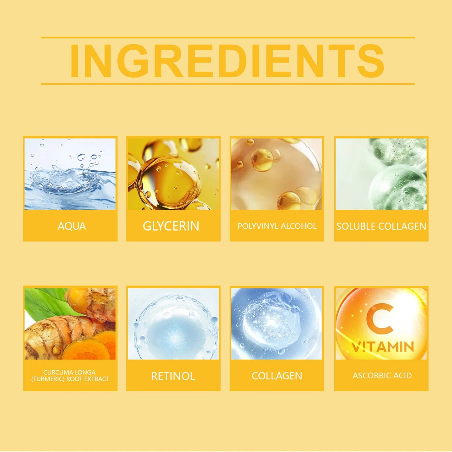 HOYGI Turmeric Collagen Mask Cleansing Pore Improves Spots Gentle Exfoliation Brightening Dullness Smoothing Peel-off Mask 75g Pi-Mart