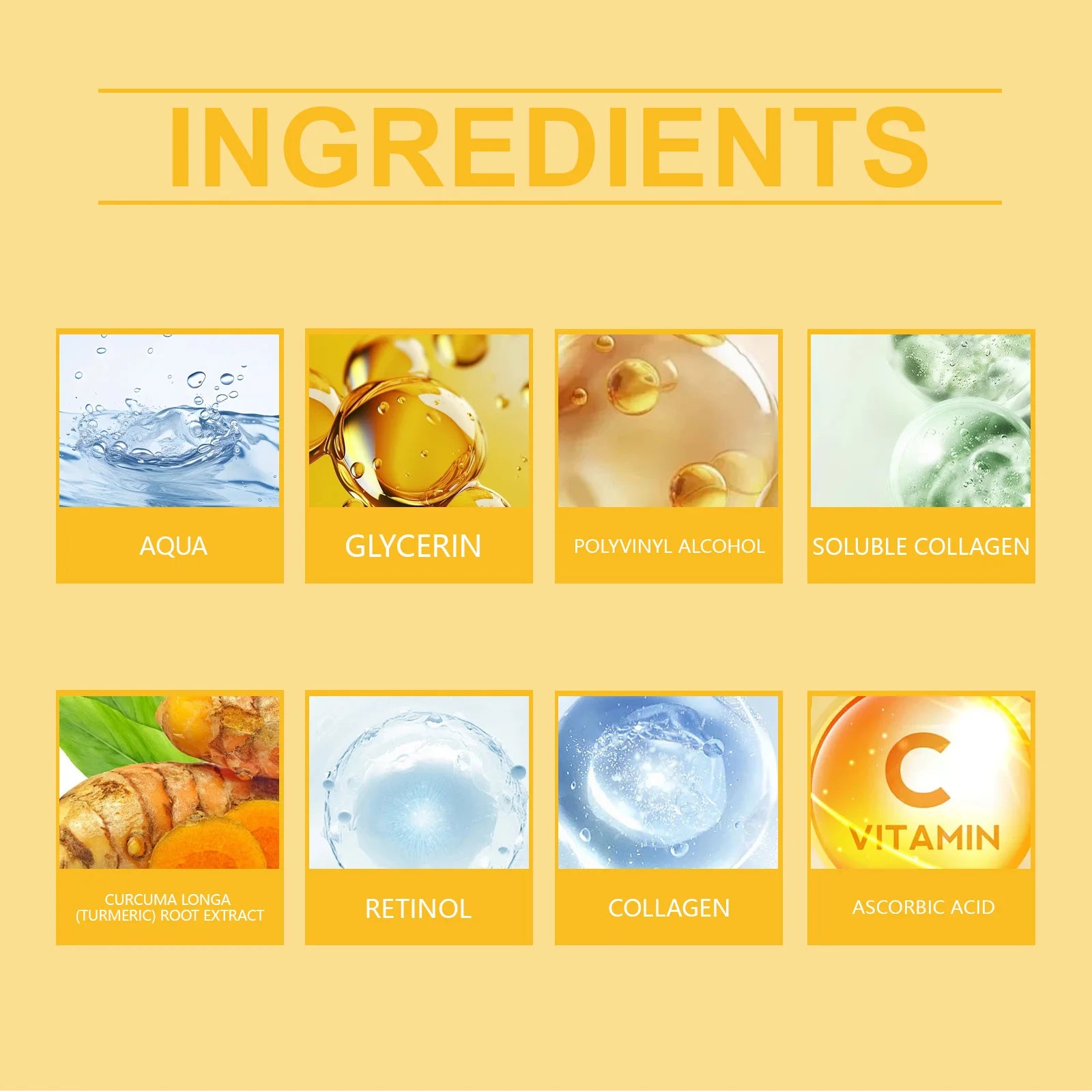 HOYGI Turmeric Collagen Mask Cleansing Pore Improves Spots Gentle Exfoliation Brightening Dullness Smoothing Peel-off Mask 75g Pi-Mart
