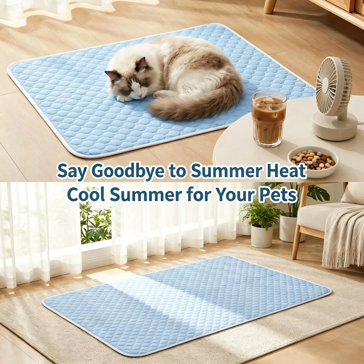 Dog Pee Reusable Pad Blanket Summer Cool Washable Puppy Training Absorbent Diaper Pet Bed Urine Mat Car Seat Cover Pet Supplies Pi-Mart