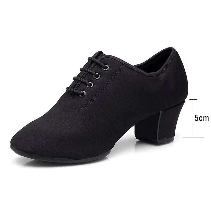 Women Latin Dance Shoes Jazz Ballroom Salsa Dancing Shoes Woman High Heels Children Training Modern Tango Dance Sneakers Female LadyShow.Store