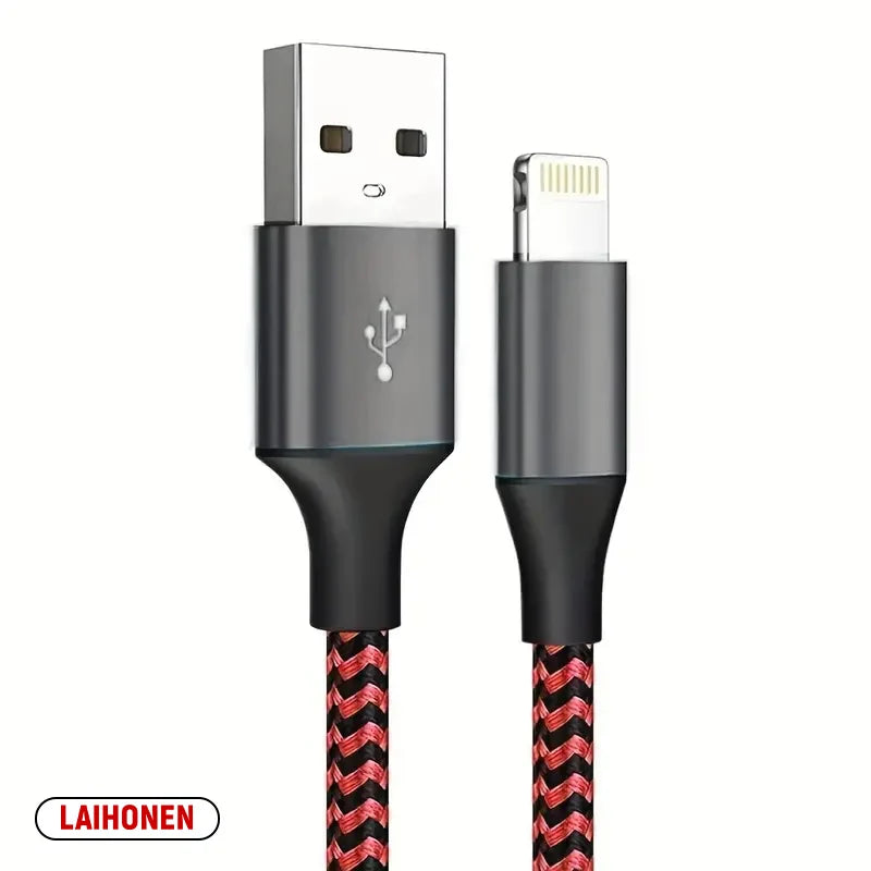 1M 2M 3M USB A To Lightning MFi Certified  Cable For iPhone 14 13 12 11 X XR Pro Max Fast Charging Cable Charger Data Wire Cord Pi-Mart