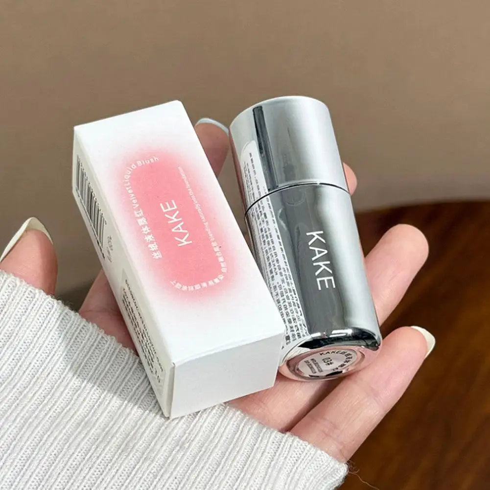 Velvet Liquid Blush Matte Sponge Head Blusher Natural Lasting Brighten facial Contour Blush Tint Makeup LadyShow.Store
