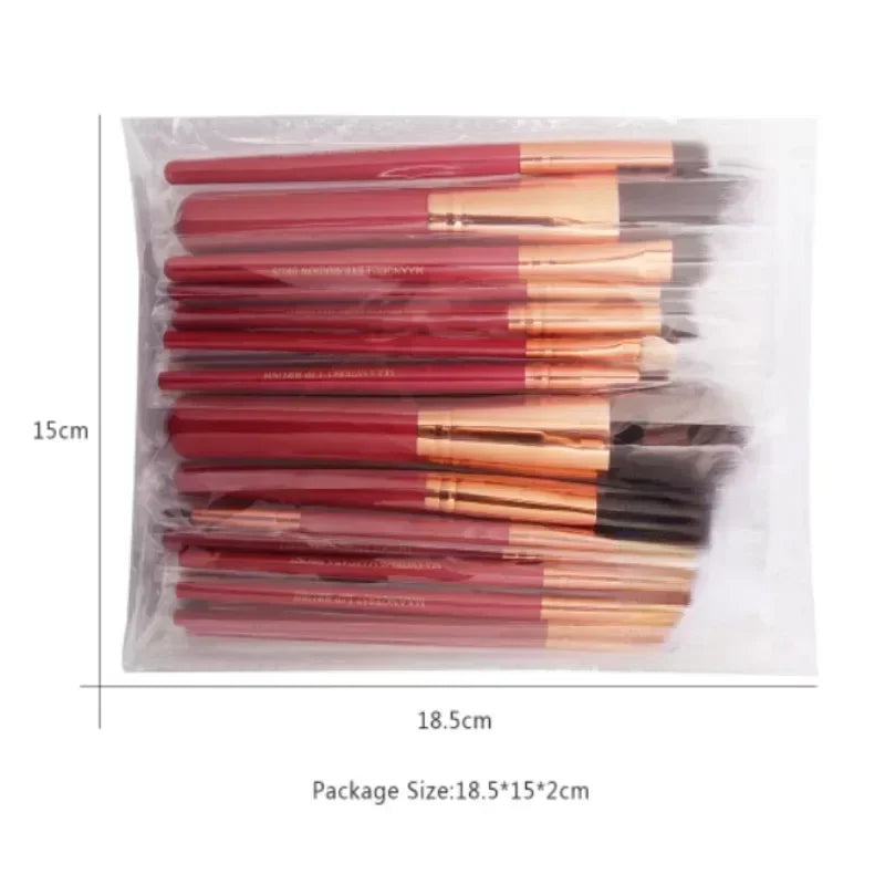 3/13/22pcs Professional Makeup Brushes Tools Set Make Up Brush Tools Kits for Eyeshadow Eyeliner Cosmetics Brushes Maquiagem Pi-Mart