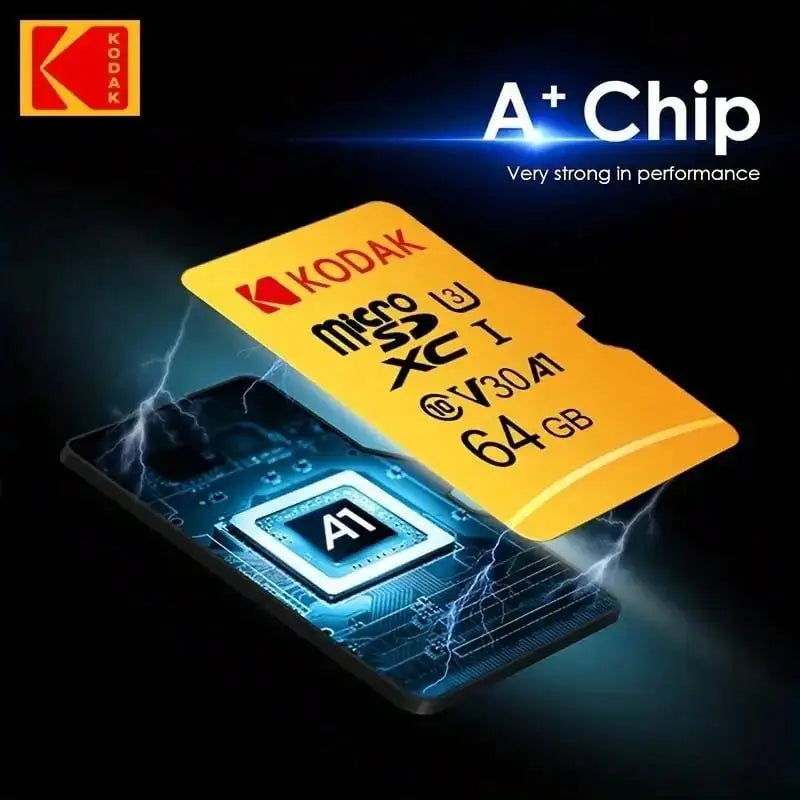 Kodak 32GB-256GB Micro SD Memory Card - High Speed Class 10 U3 UHS-I for Smartphones, Digital Cameras, Tablets and Drones Chri Pi-Mart