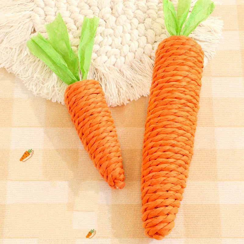 Pet Chew Toys For Ribbit Bunny Hamster Guinea Chinchillas Tooth Cleaning Molar Grinding Toys Pet Supplies Pi-Mart