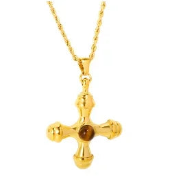 Square Pendants Delicate Stainless Steel Chain Pendant Necklace For Women Necklace Pi-Mart