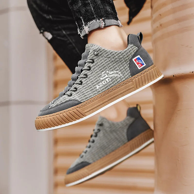 Brand Men's Sneakers Designer Fashion Casual Shoes for Men Comfort Platform Vulcanized Shoes Male original tenis masculino New Pi-Mart