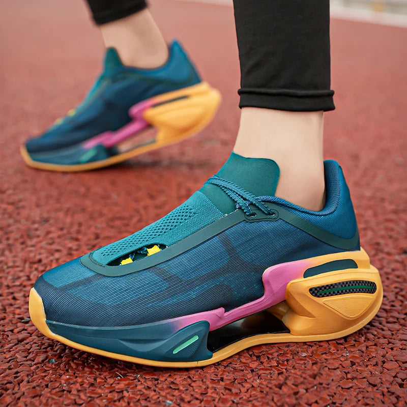 Men's Breathable Casual Sneakers Luxury Trainer Fashion Loafers Comfortable Wear and Relaxed Life Running Shoes for Male Pi-Mart