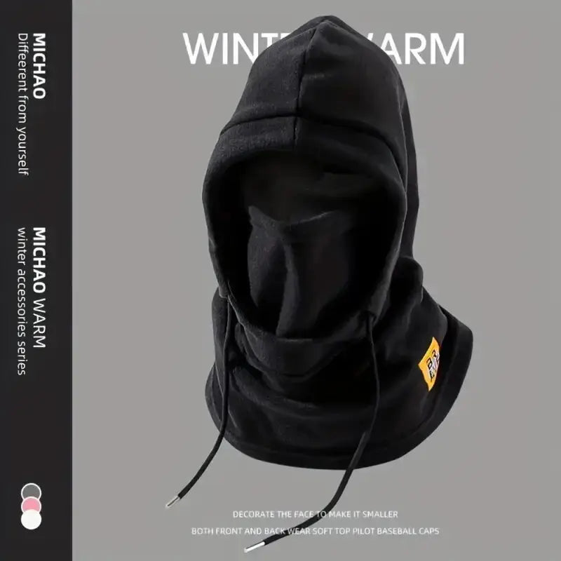 Winter Warm Hat with Mask and Neck Warmer 3-in-1 Windproof Balaclava for Men Women Masked Hat Cycling Cold Weather Protection LadyShow.Store