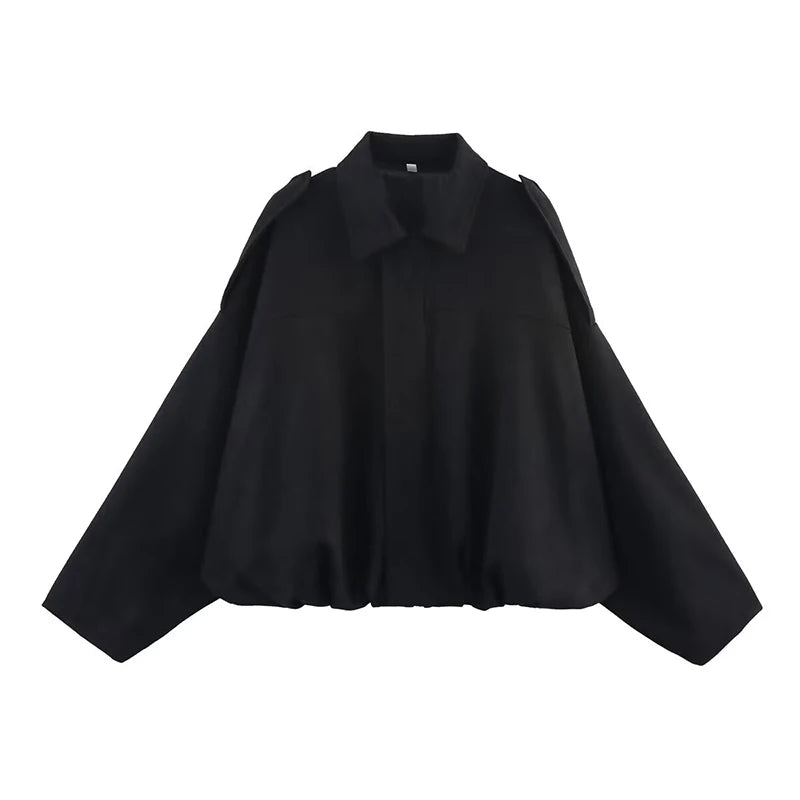 Women's Autumn Jacket Fashion Bomber Jackets Coats Winter Women's Coat Loose Women Jacket Vintage New Outerwear Pi-Mart
