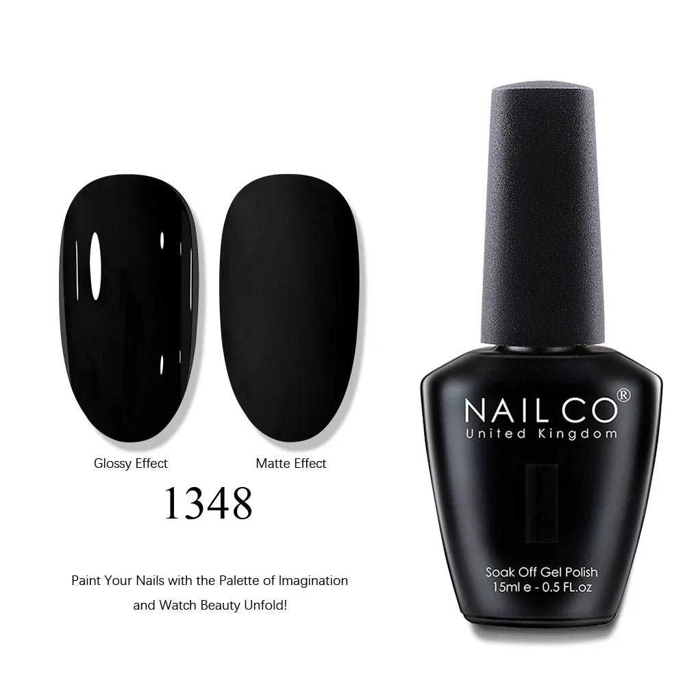 NAILCO 15ml Brown Nails Art Red Color Gel Nail Polish Semi-permanent UV Gel Polish Coffee Manicure Chocolate Hybrid Nail Varnish Tri Light Beauty