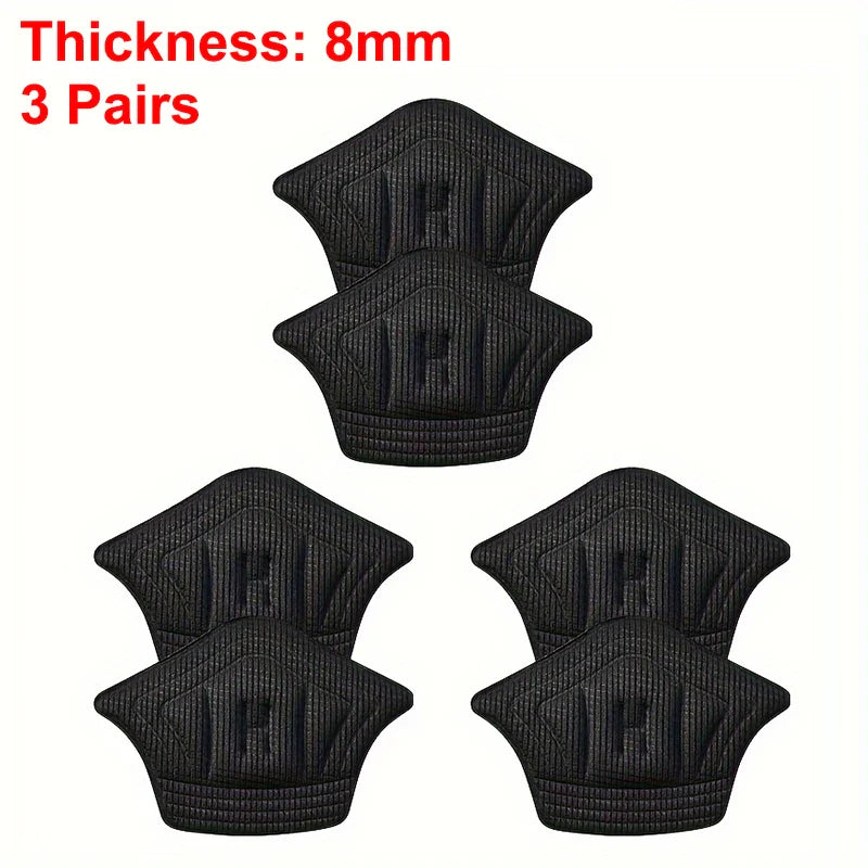 3pairs/6pairs Insoles Patch Heel Pads for Sport Shoes Back Sticker Adjustable Size Antiwear Feet Pad Cushion Insert Insole LadyShow.Store