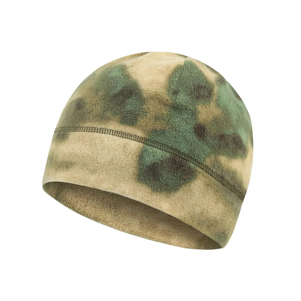Winter Fleece Beanie Cycling Men Women Elastic Hiking Soft Thermal Commuting Ski Helmet Liner Hat Windproof Camping Cap Outdoor Pi-Mart