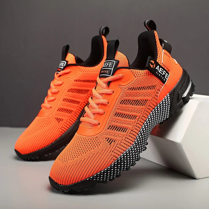 New Men Running Shoes Breathable Outdoor Sports Shoes Lightweight Sneakers for Men Comfortable Athletic Training Footwear Pi-Mart