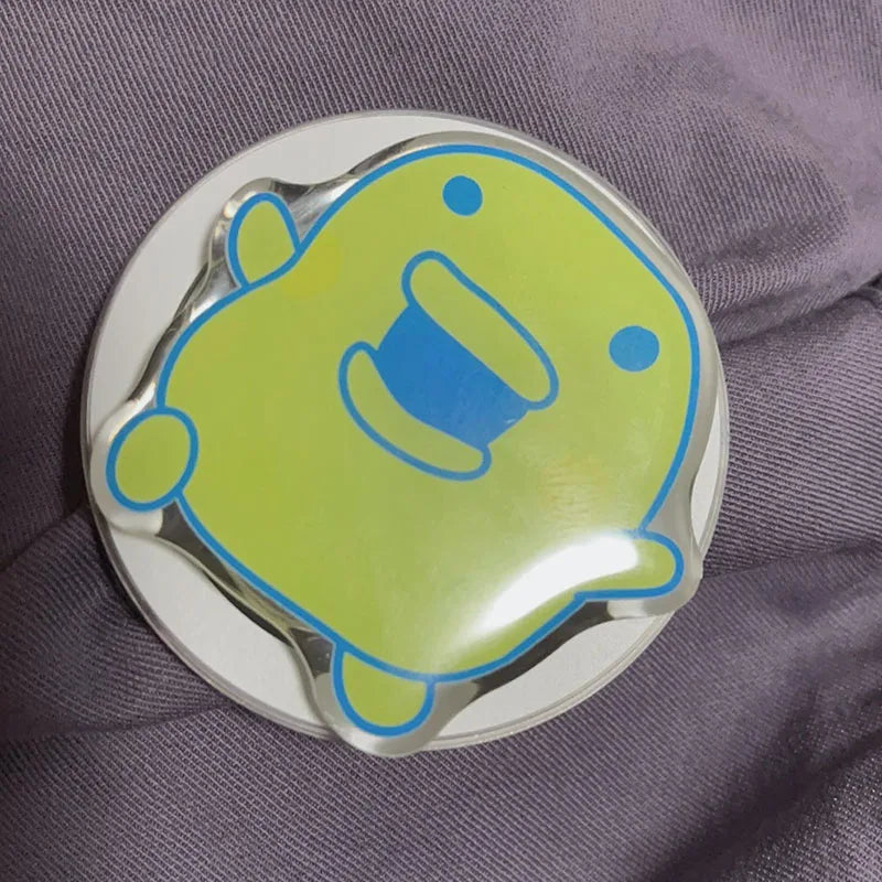 Kawaii Tamagotchi Family Magnetic Phone Stand With Retractable Airbag Strong Absorption Portable Anti-Fall Desktop Support Gifts Pi-Mart