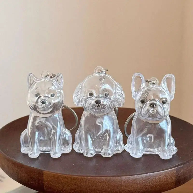 Diy Bag Charm Handmade Pet Hair Memorial Keychain Keepsake Pendant for Dog Fur - Personalized Pet Loss Gift for Dog Lovers Pi-Mart