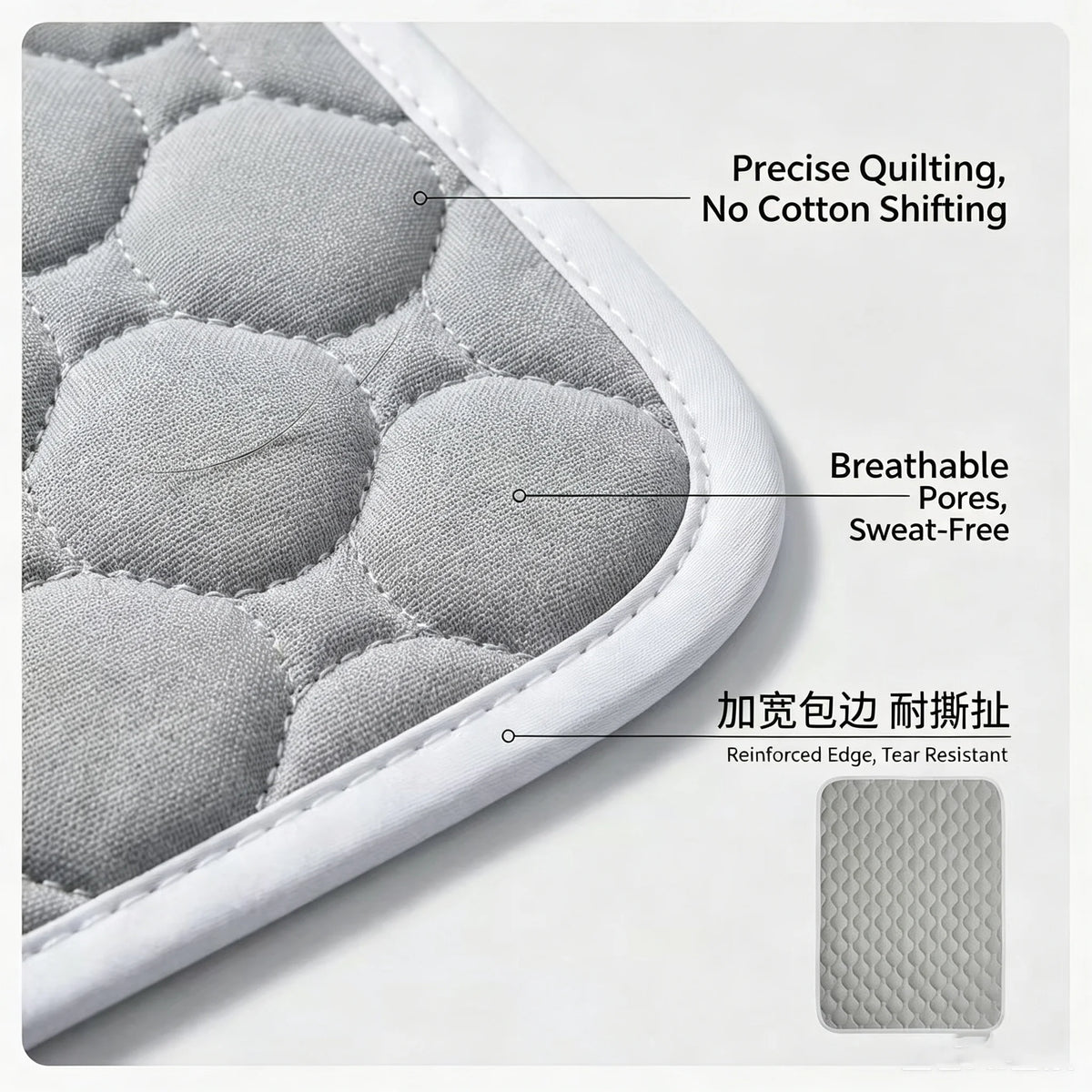 Dog Pee Reusable Pad Blanket Summer Cool Washable Puppy Training Absorbent Diaper Pet Bed Urine Mat Car Seat Cover Pet Supplies Pi-Mart
