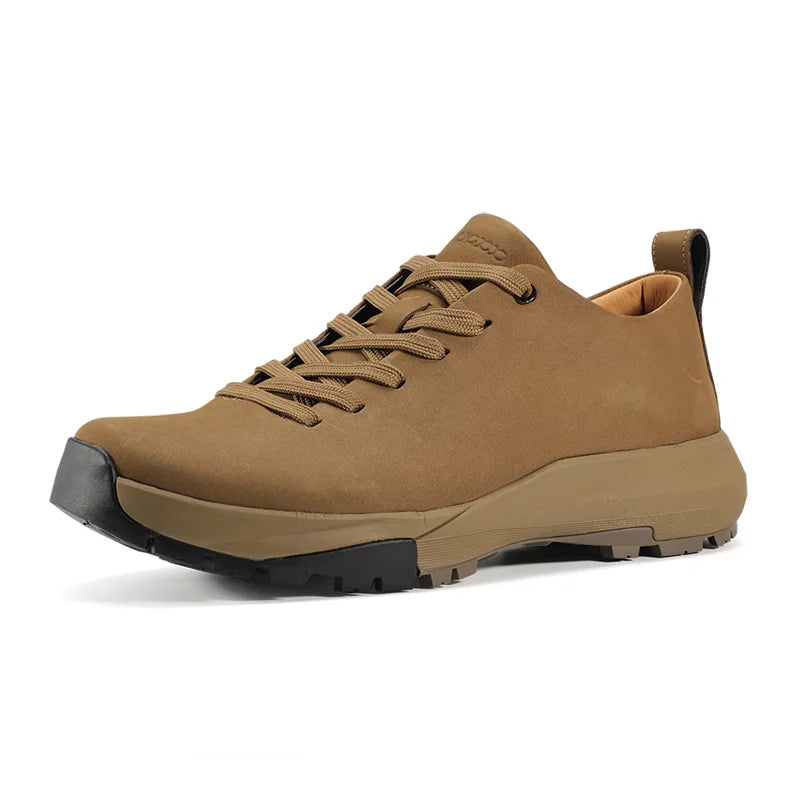 Men Sports Running Shoes Outdoor Walking Soft Casual Sneakers Fashion Designer Genuine Leather Sneaker Waterproof Shoes Men Pi-Mart