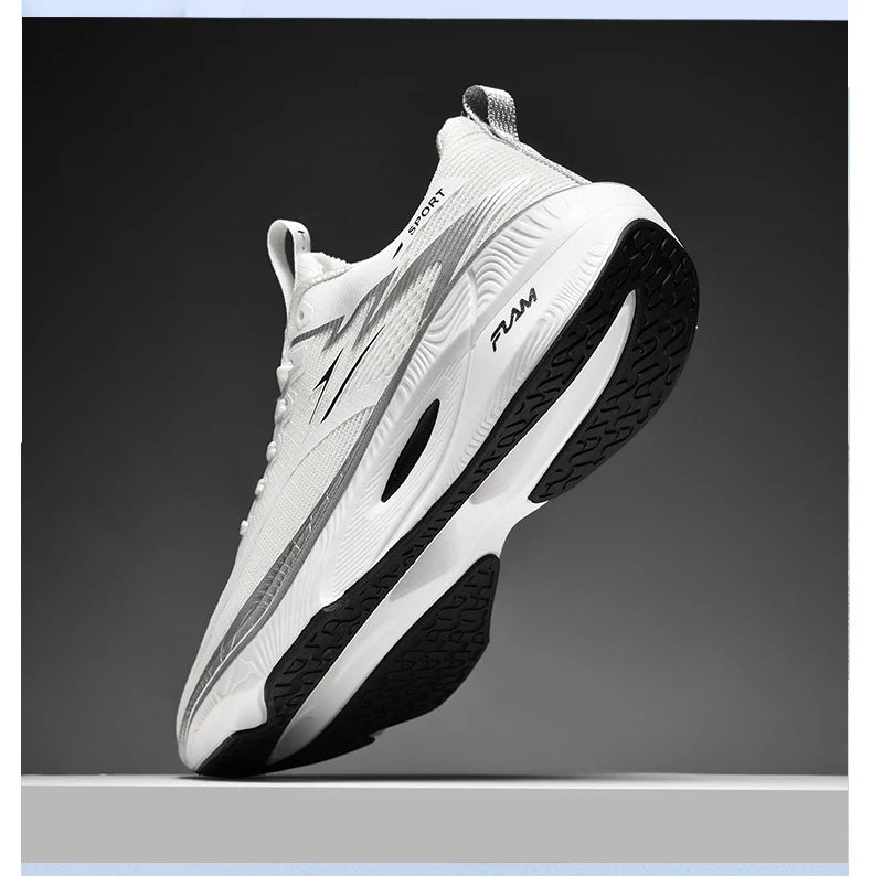 Marathon Sneakers Men Running Shoes Anti-slip Comfortable Racing Carbon Board Training Mesh Tennis Shoes Casual for Women 2026 Pi-Mart