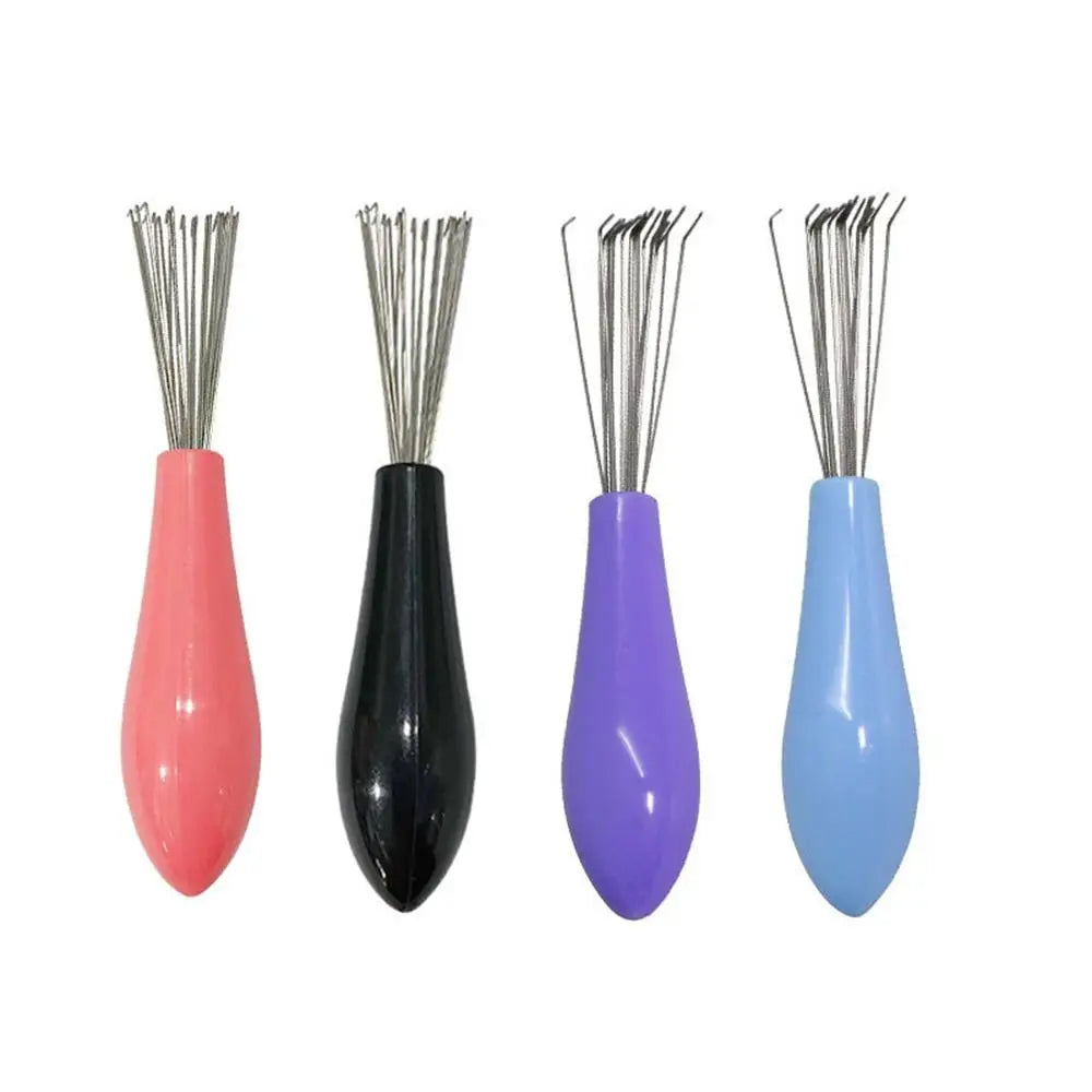 1PC Comb Hair Brush Cleaner Plastic Handle Cleaning Brush Remover Embedded Beauty Tools Cleaning Products Cleaning Supplies Pi-Mart