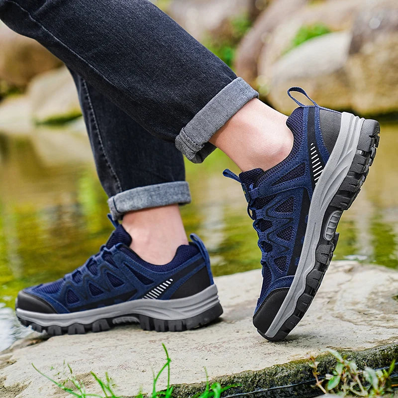 Men'S Hiking Shoes Sports Shoes Classic Design Outdoor Hiking Breathable Lightweight Sports Shoes Autumn New Items 39-48 Pi-Mart