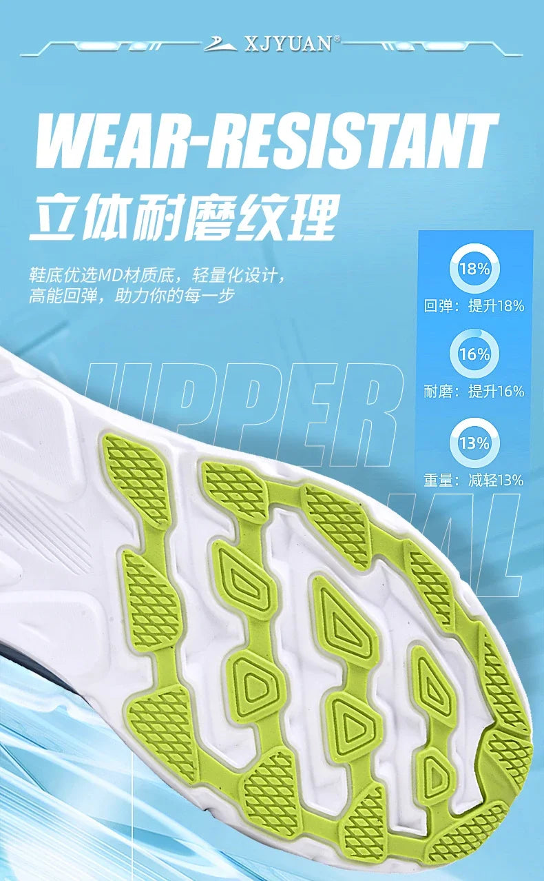 New Running Casual Sports Shoes Outdoor Comfortable Spring Summer Non-slip Sneakers Unisex for Men Women Soft Trainer Men Trail Pi-Mart