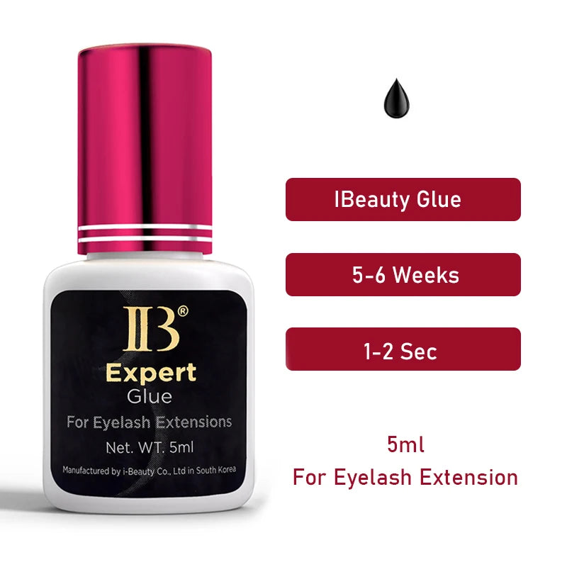 1 Bottle IBeauty Ultra Super Plus Glue Fake Eyelash Extension Korea 0.5s Fast Dry Long Lasting Makeup Tool Adhesive Supplies Pi-Mart